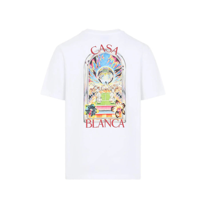 Casablanca T Shirts - White | 524cd5a4bfa63f7f38fed9c88820209bb8f548e0