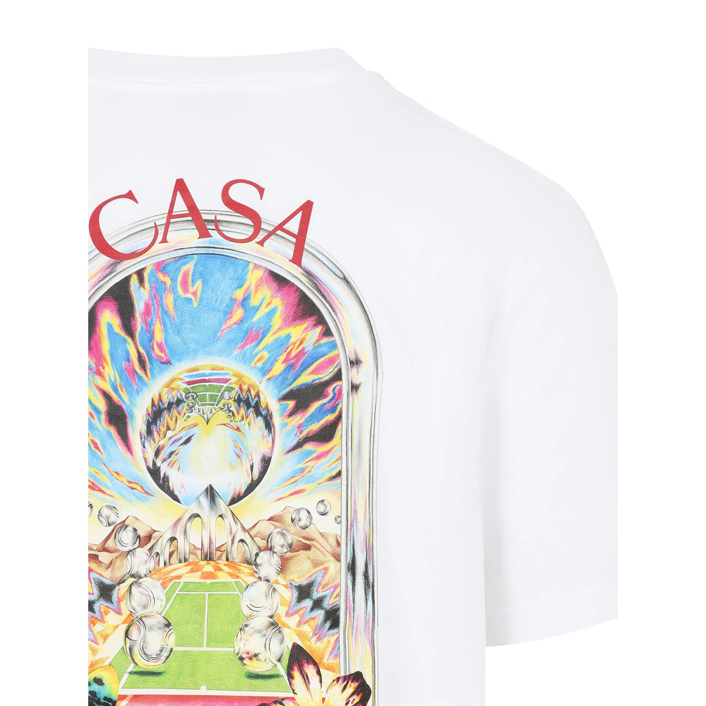 Casablanca T Shirts - White | 69434e33af90b116c4e5eff271f552bf2d038bcb