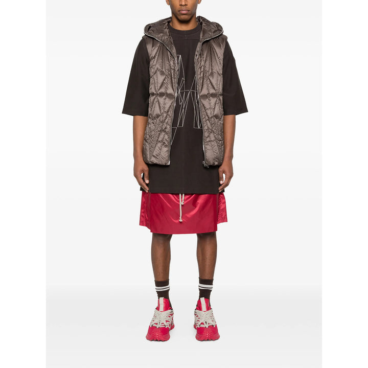 Moncler X Rick Owens Shorts - Red | cf35d9c792332f09de654156797508254a636be4