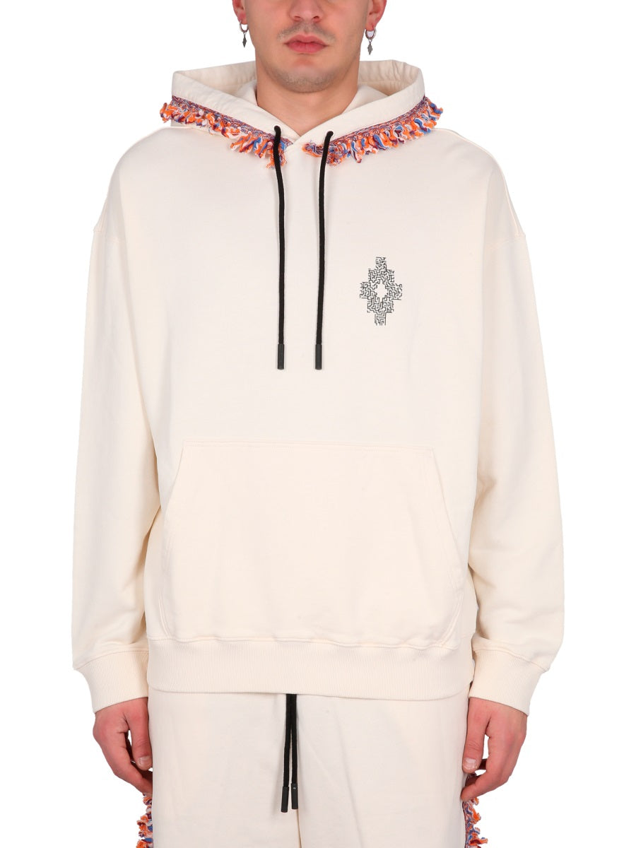 Marcelo Burlon Sweatshirts - Neutral | Wanan Luxury