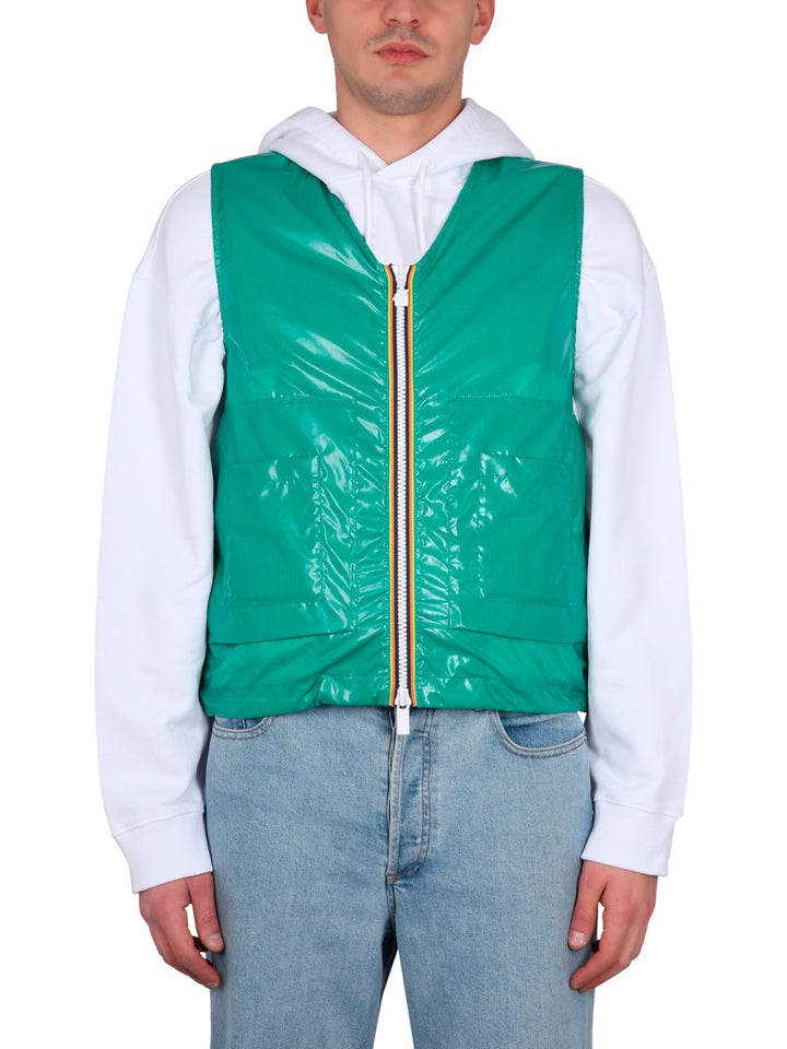K-Way Gilet - Green | Wanan Luxury
