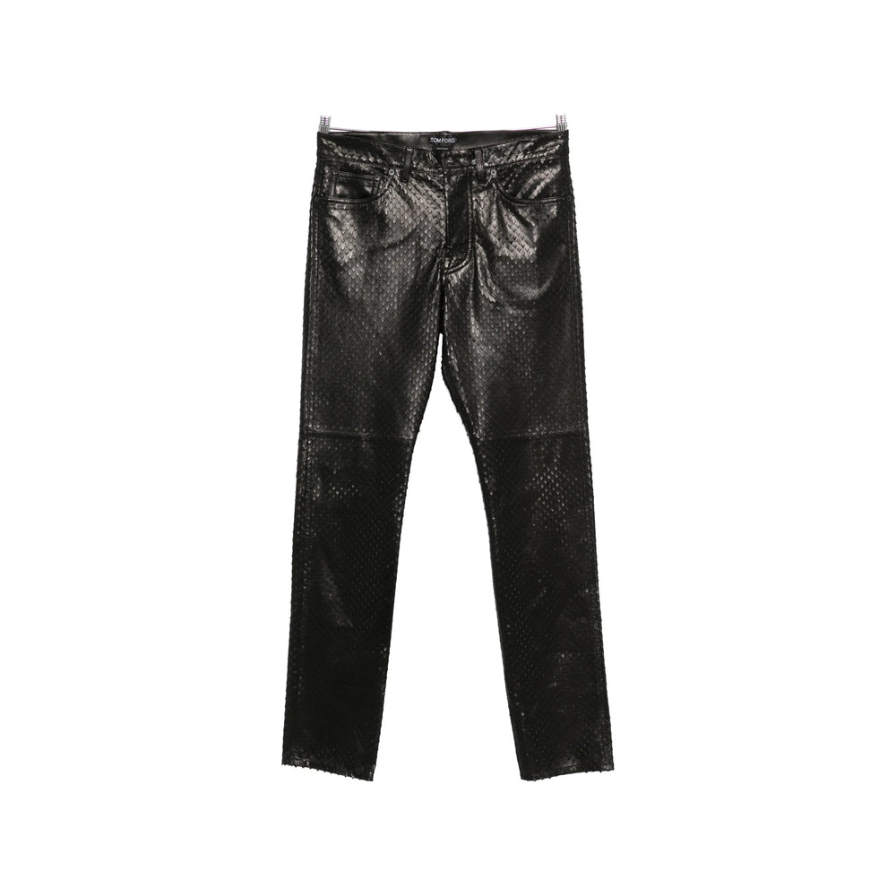 Tom Ford Leather Pants - Black | cb8699023c828cd41e907df85a1d49ca325d9f80