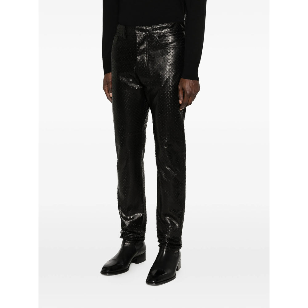 Tom Ford Leather Pants - Black | d675df1489f3f2e0ae9bcfa2b074db5411555e16