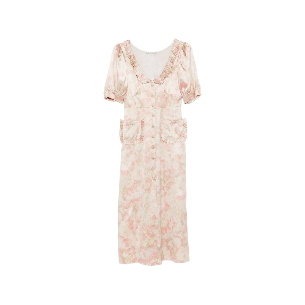 Alessandra Rich Dresses - Neutral, Pink | bfdf169177b2d74ad378559b4b4d3bc95a742e5a