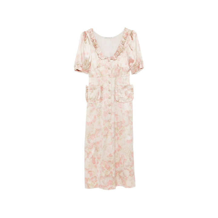Alessandra Rich Dresses - Neutral, Pink | bfdf169177b2d74ad378559b4b4d3bc95a742e5a