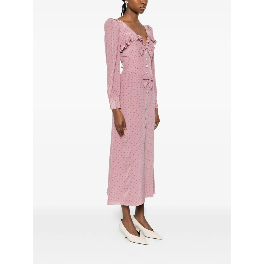 Alessandra Rich Dresses - Pink | 5d0ff9ca9bcb72f5e06532c8ca985a527f15fedb