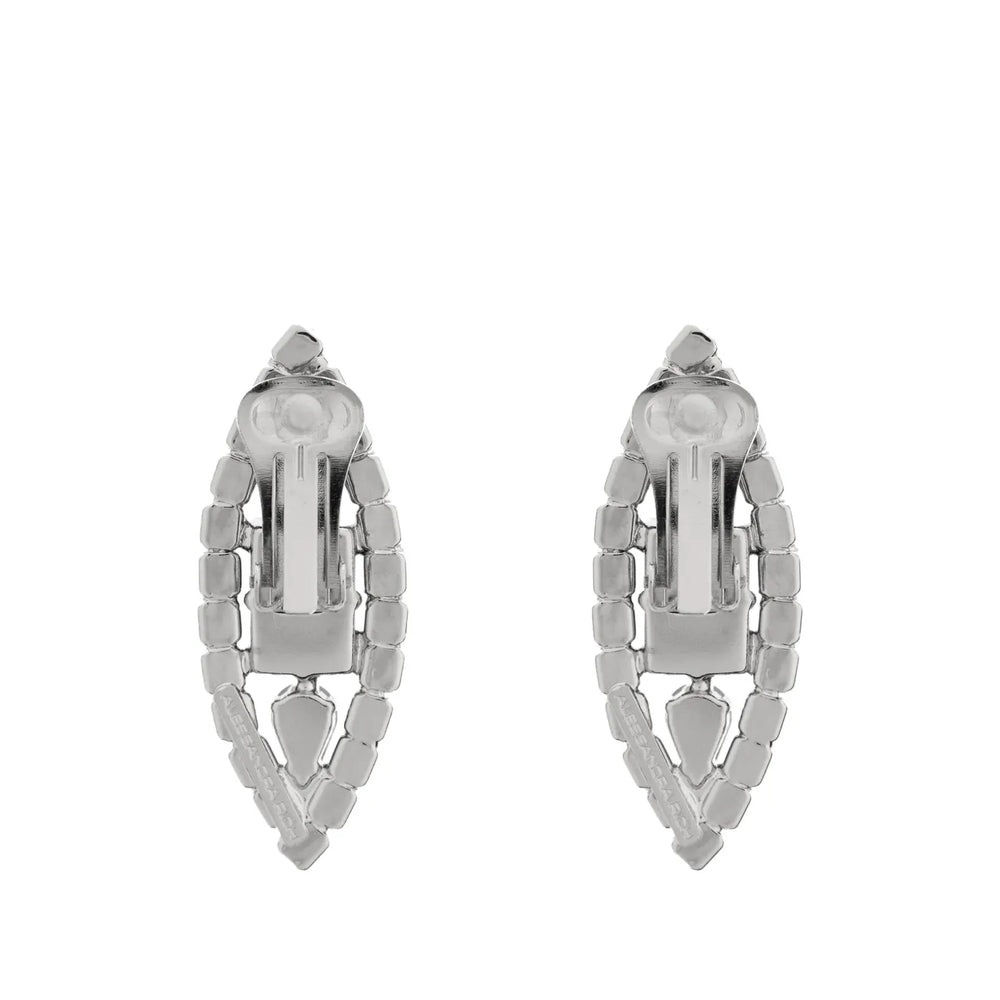 Alessandra Rich Jewellery - Silver, White | 5d3826f9ce75e1f0b09de4fb65c01b6a57e40108