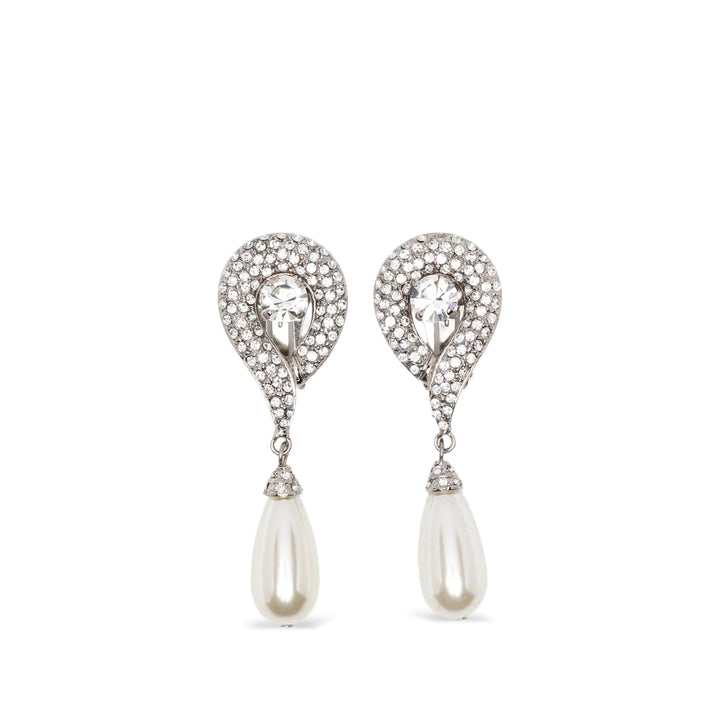 Alessandra Rich Jewellery - Silver, White | d4dc28d701fce7209b80127e8f763d1d30fb09f5