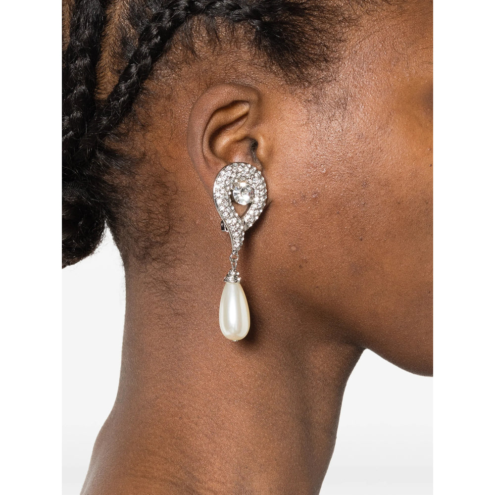 Alessandra Rich Jewellery - Silver, White | d7c34b8fcb6186160e59a9098af54ae99fb7b2e1