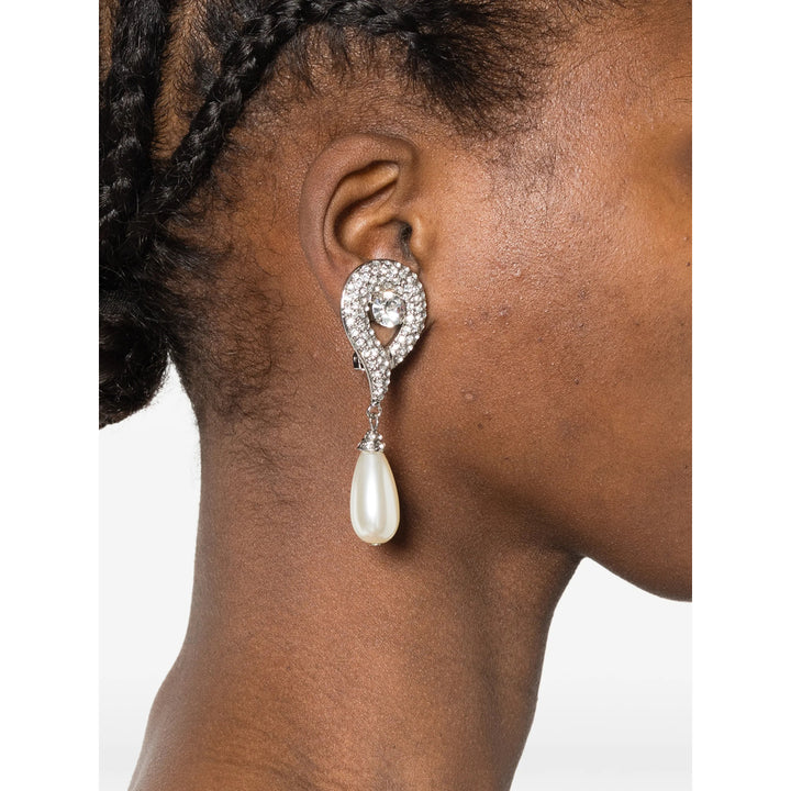 Alessandra Rich Jewellery - Silver, White | d7c34b8fcb6186160e59a9098af54ae99fb7b2e1