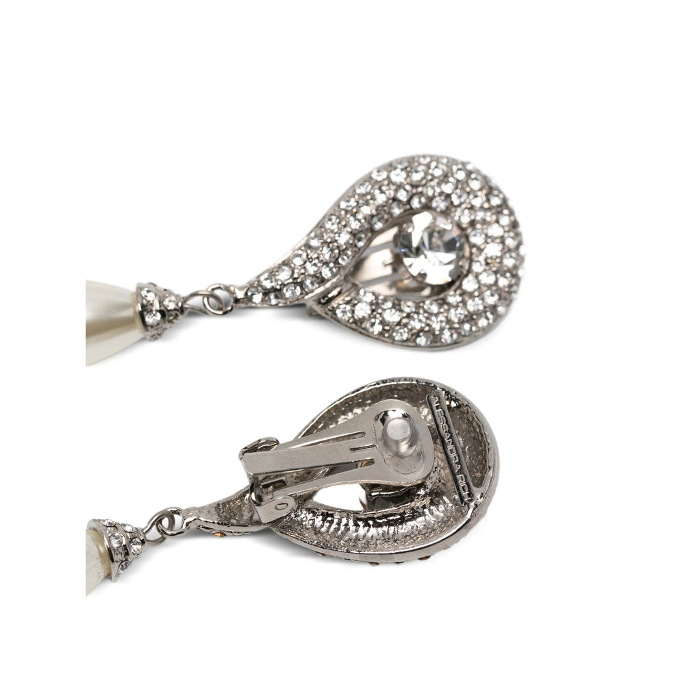 Alessandra Rich Jewellery - Silver, White | 6e2751dcb5d937014d968432b9041680ab512d21