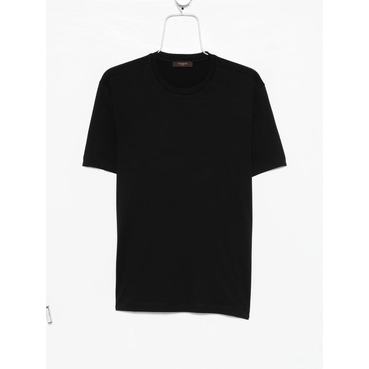 Zanone T Shirts - Black | 7d0fe01c9b2b4759a55575582467ebe8e09605da