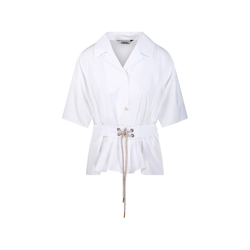 S Max Mara Shirts - White | f3210e8b40367c49be8e46b3718c446bd78bc2a2