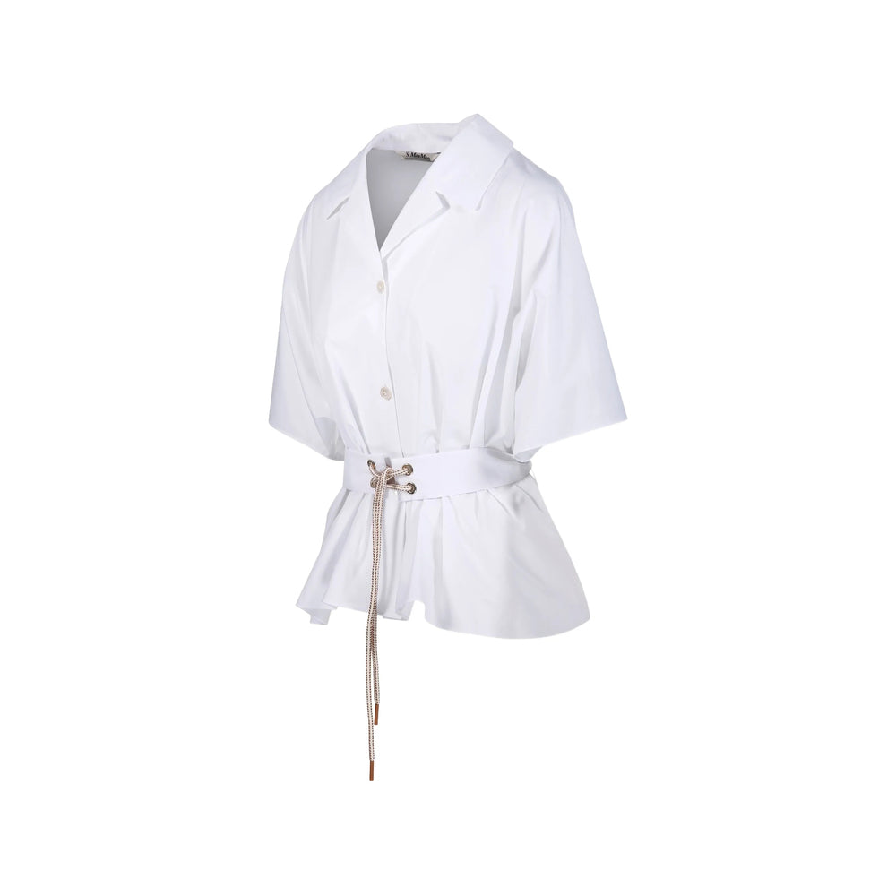 S Max Mara Shirts - White | 6b2afc26aafeed13da7daace13302753a932c656