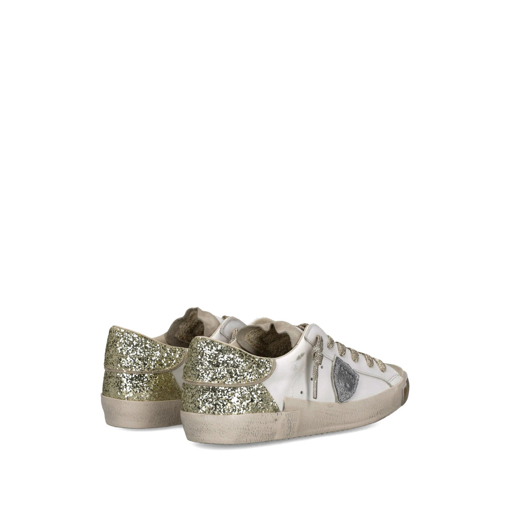 Philippe Model Sneakers - White, Gold | 4b3e1bf23922cd54811e8ba6e96e3a6fbac251aa