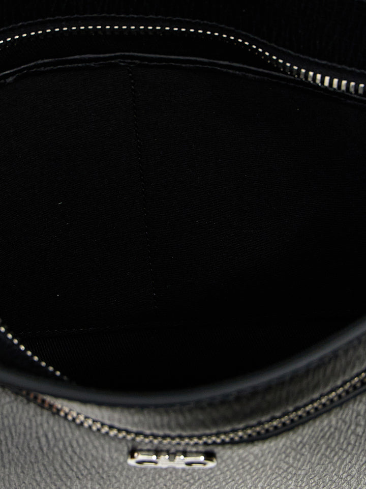 Gancini Clutch Black