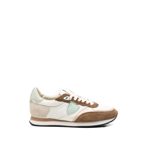 Sneakers White, Brown