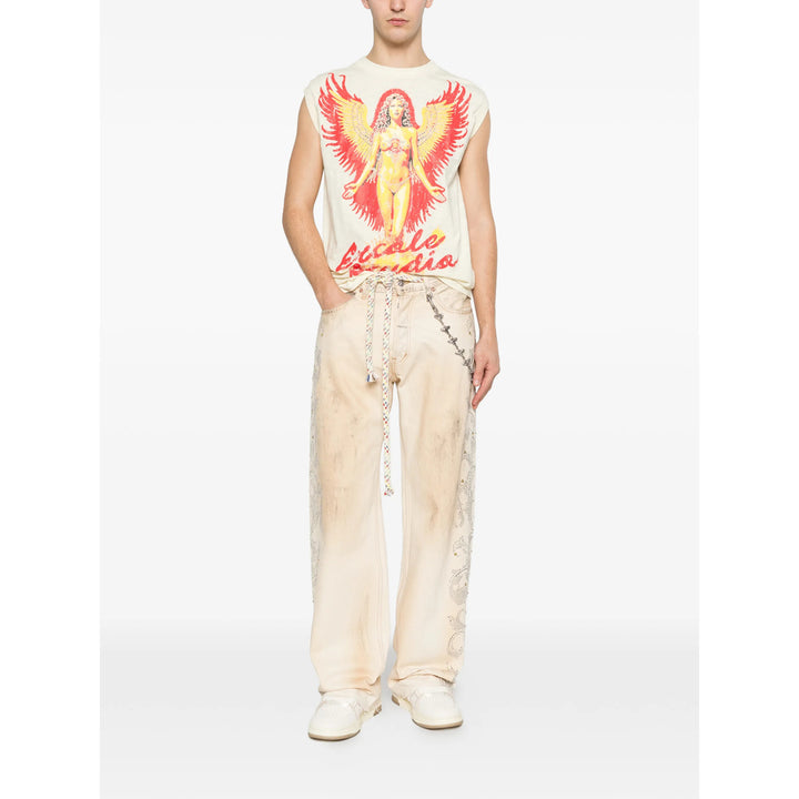 Ercole Studio T Shirts - Yellow, Red | 3754bdc94fcfcb57d43fcf679938a89f8cd688d6