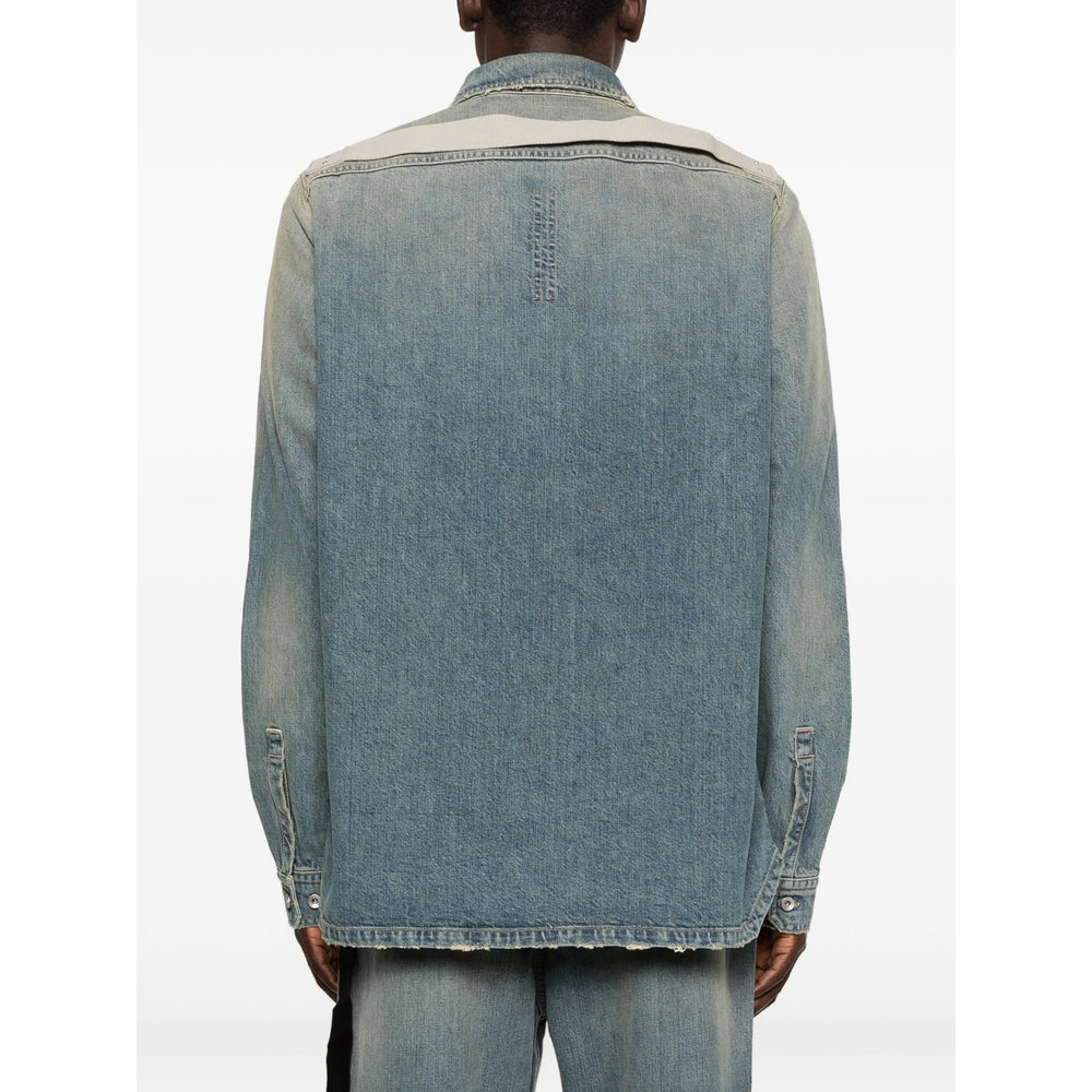 Rick Owens Drkshdw Outerwears - Blue | 98a5a34957de7e0a4e37bf22fb7ed52929b4bd60