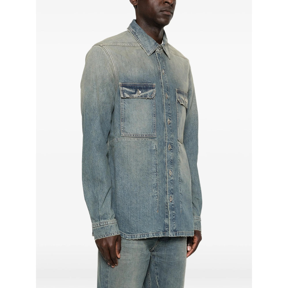 Rick Owens Drkshdw Outerwears - Blue | 59e9c5c59423e22fc262fca6651f5d0d77824831