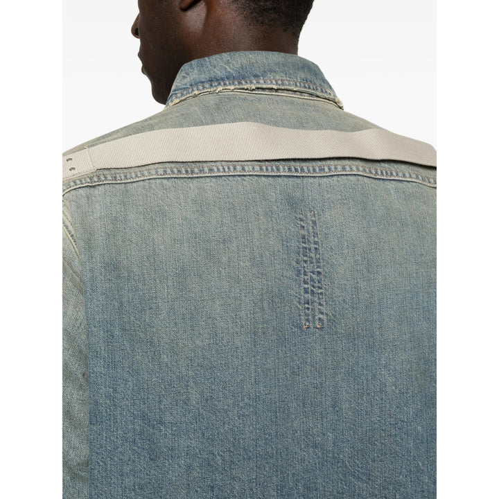 Rick Owens Drkshdw Outerwears - Blue | cedef596bccca9f871e4277d1f0f325e1284e580