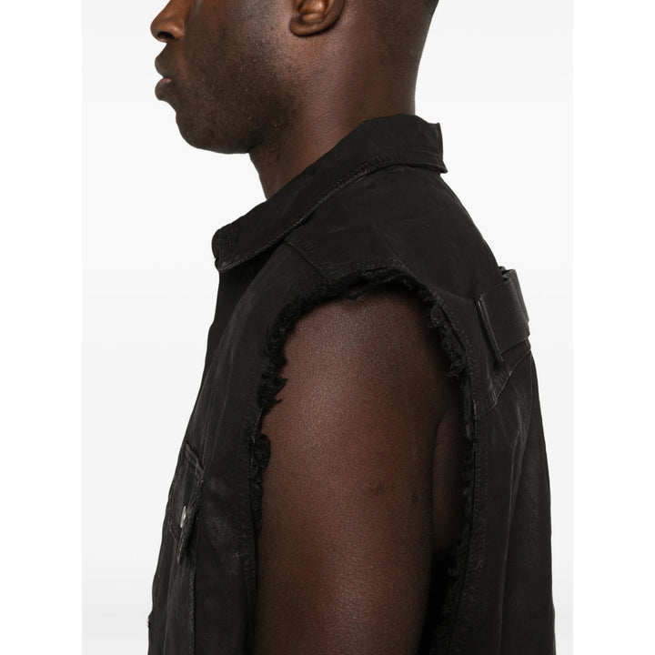 Rick Owens Drkshdw Outerwears - Black | 69377801815f48f049b21eff6150500d87922f81
