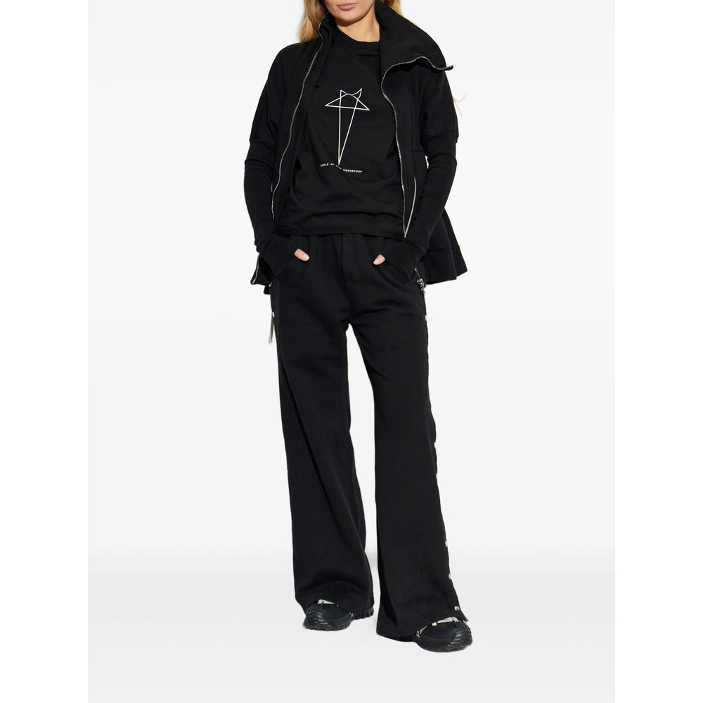 Rick Owens Drkshdw T Shirts - Black | 85f7008b83bfad5ab91ec489d33713afcdabea85