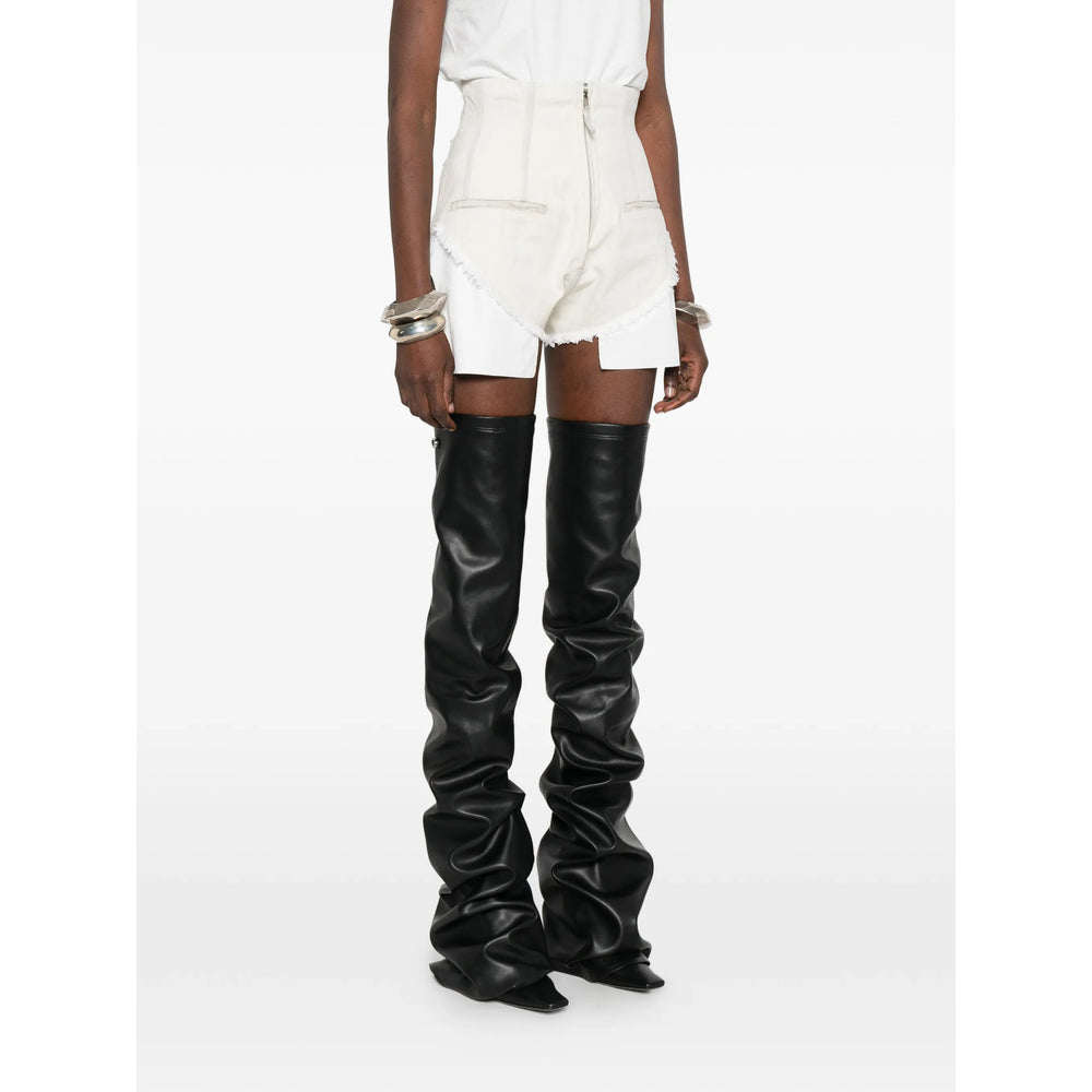 Rick Owens Drkshdw Shorts - Neutral, White | 9f193177511fc66bf762846e8218abc6eab2b962