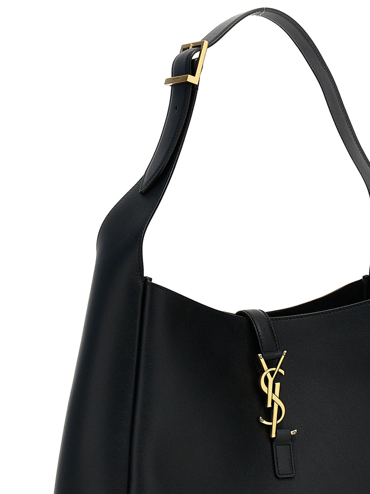 Saint Laurent Le 5 À 7 Tote Bag - Black | 672abb31c0a4028adf71356b5b140ffff1d0577e
