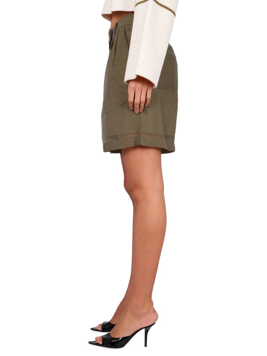 Helmut Lang Shorts - Green | Wanan Luxury