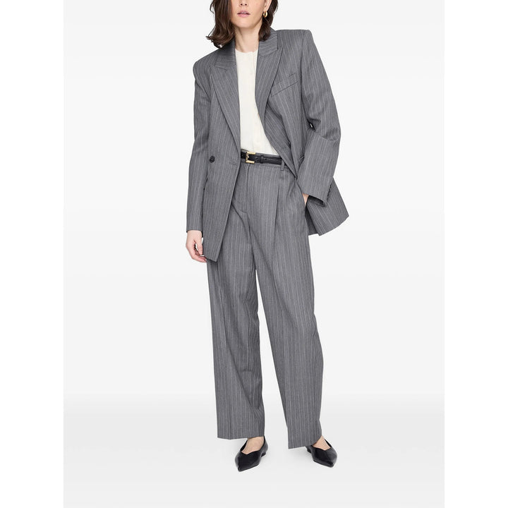 Anine Bing Pants - Gray | 00f99fc01f23feb381513a6e2887d8780152ad54