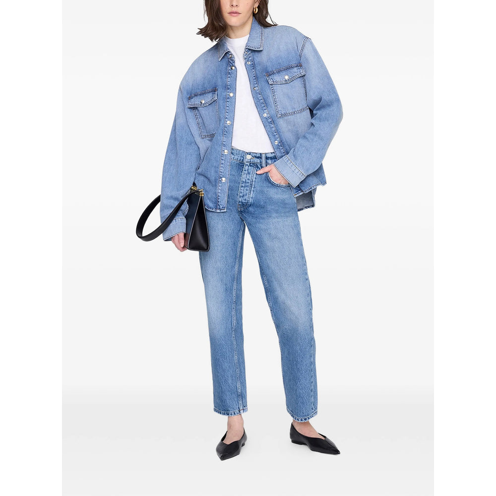 Anine Bing Shirts - Blue | 7dff1c13f19d0793724ba51661ccf04ba2937b86