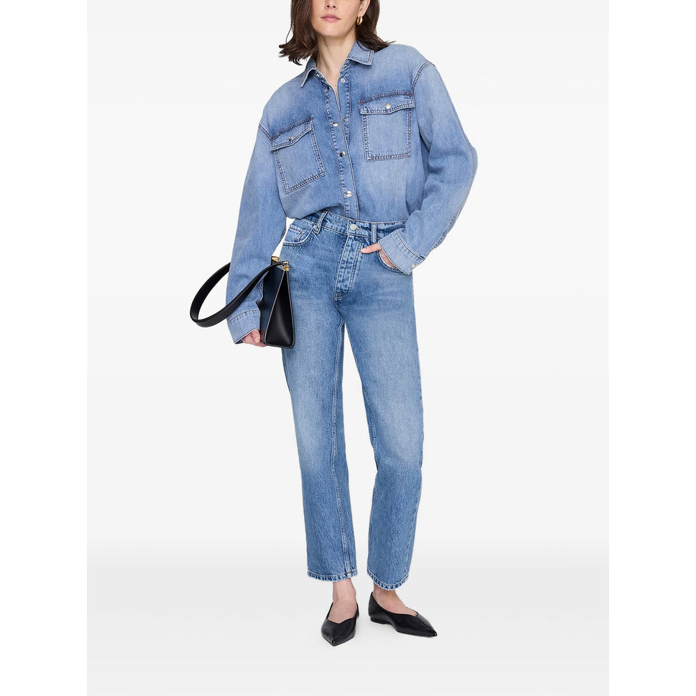 Anine Bing Shirts - Blue | a63a616de70fd48db565365b3469749be5f0252a