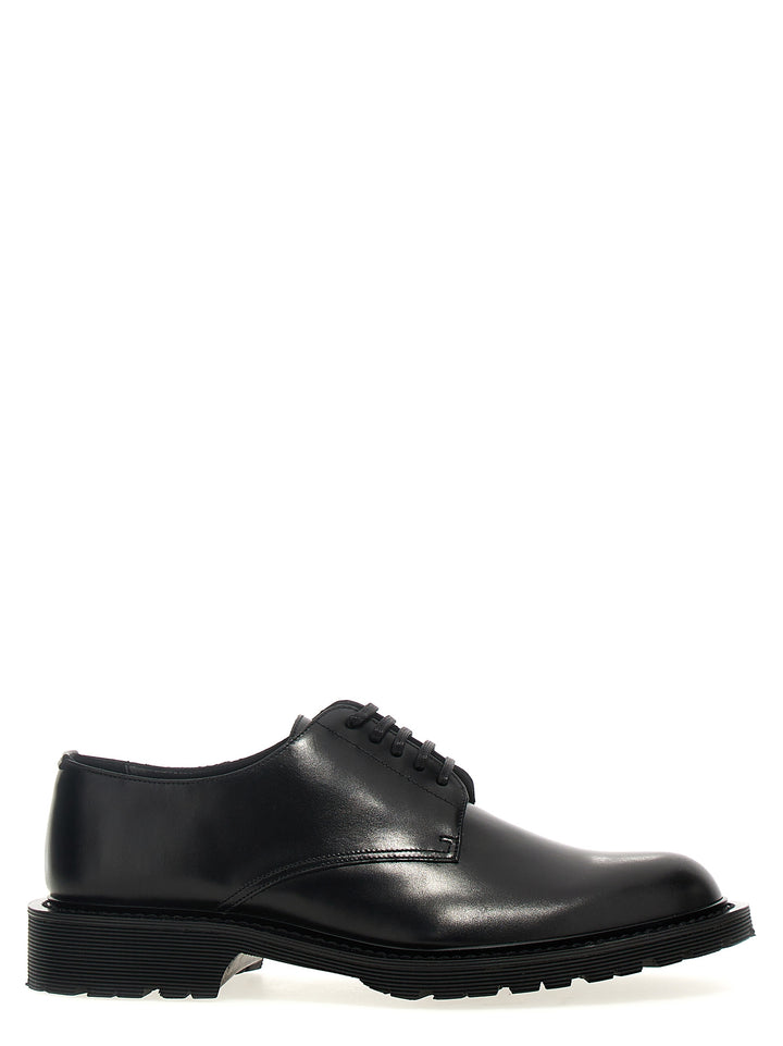 Army Lace Up Shoes Black