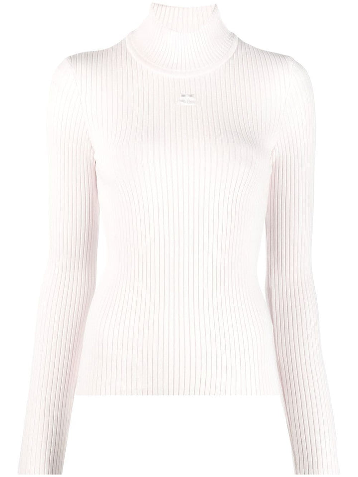 Courreges Turtle neck - White | 4063bb888e9acddc93914b4a814058aaec28ba5f