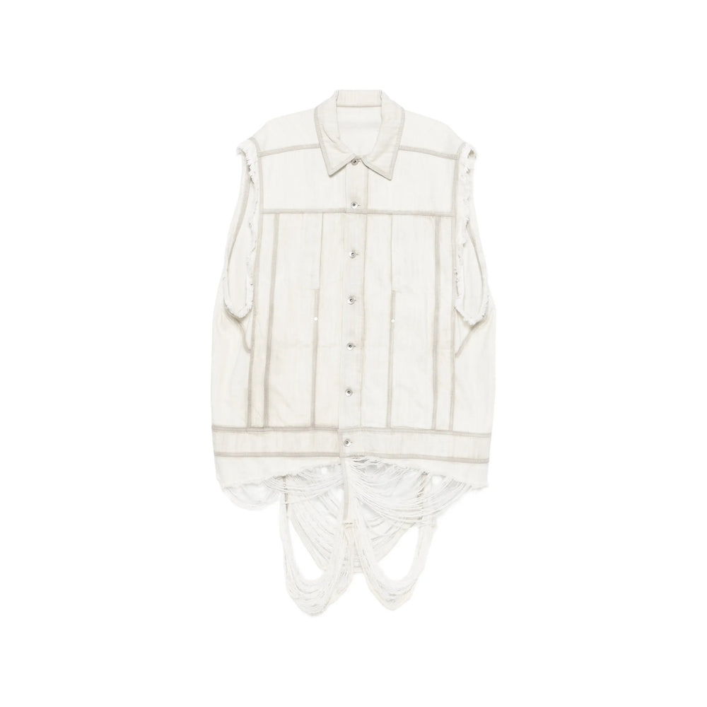 Rick Owens Outwear Waistcoats - Neutral | a697463f35836c656028048c2f5b5bb7509ebab5