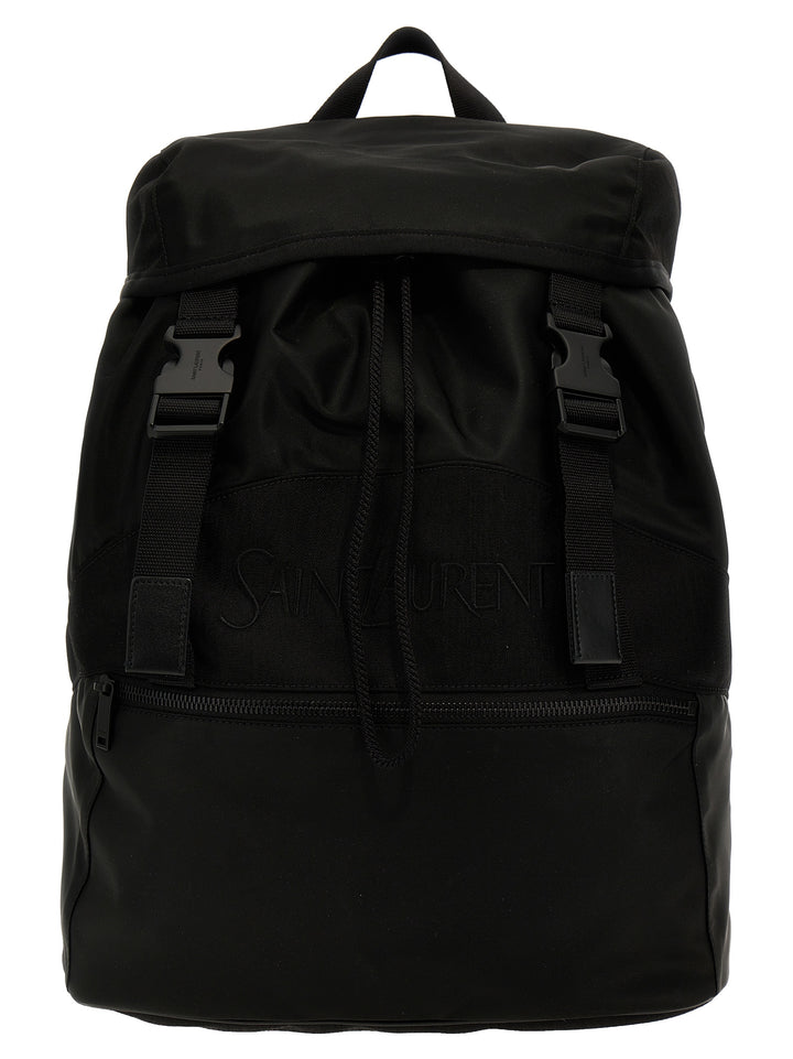 Saint Laurent Backpacks Black