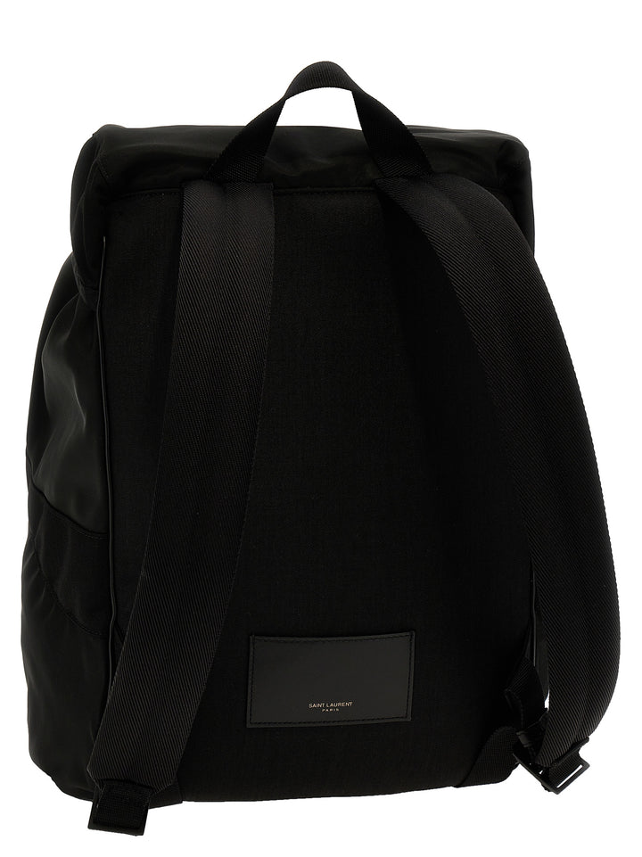 Saint Laurent Backpacks Black