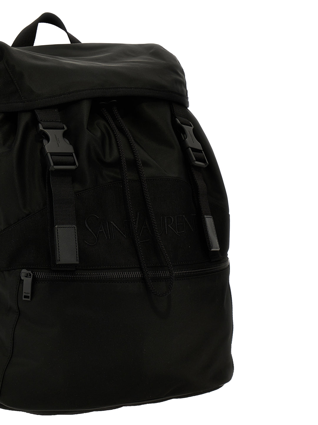 Saint Laurent Backpacks Black