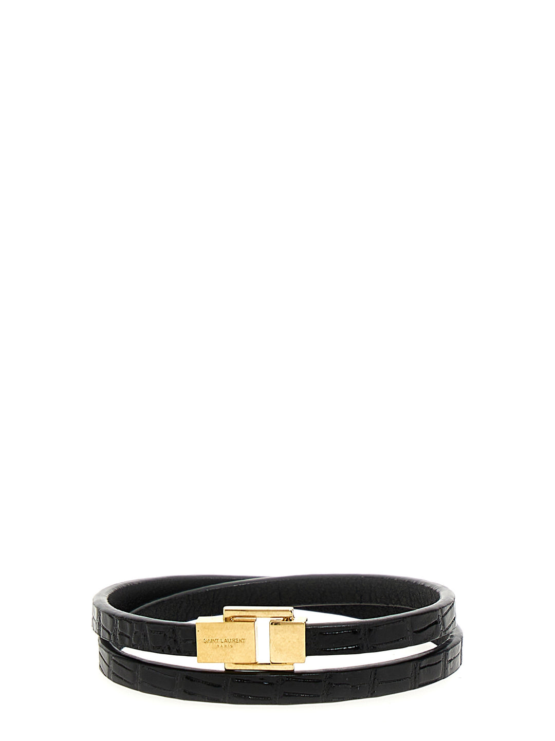 Logo Bracelet Jewelry Black