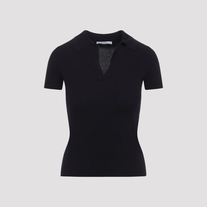 Max Mara Polo neck - Blue | 82d768606ff58b823de1e83c6efe6e29dd34727a