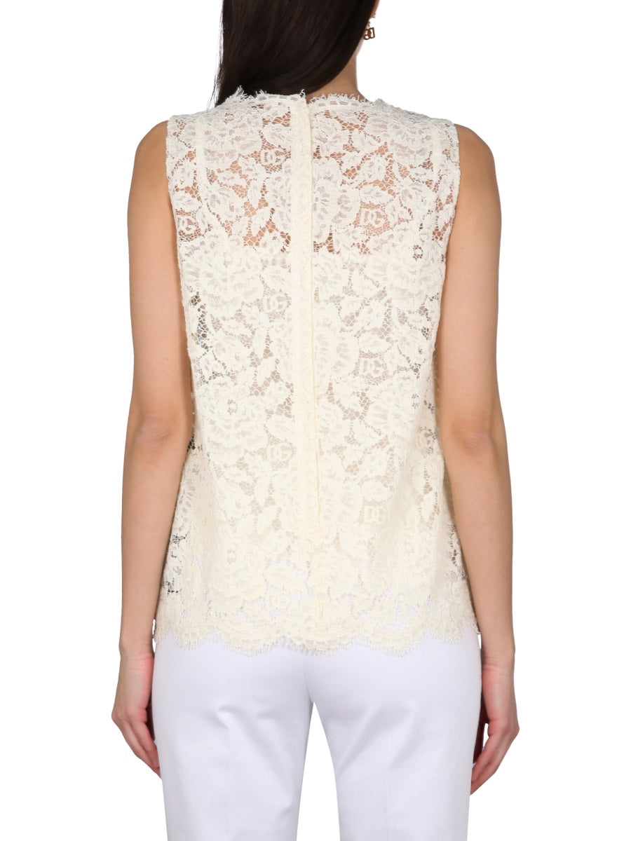 Dolce & Gabbana Tops - White | Wanan Luxury