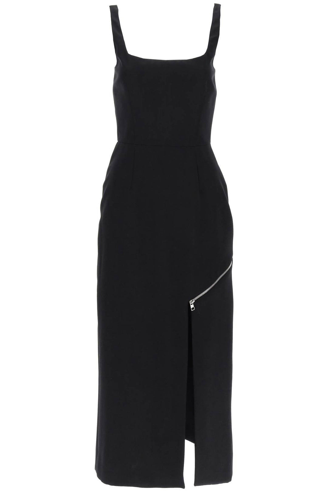 Midi Sheath Dress With Convertible Panel