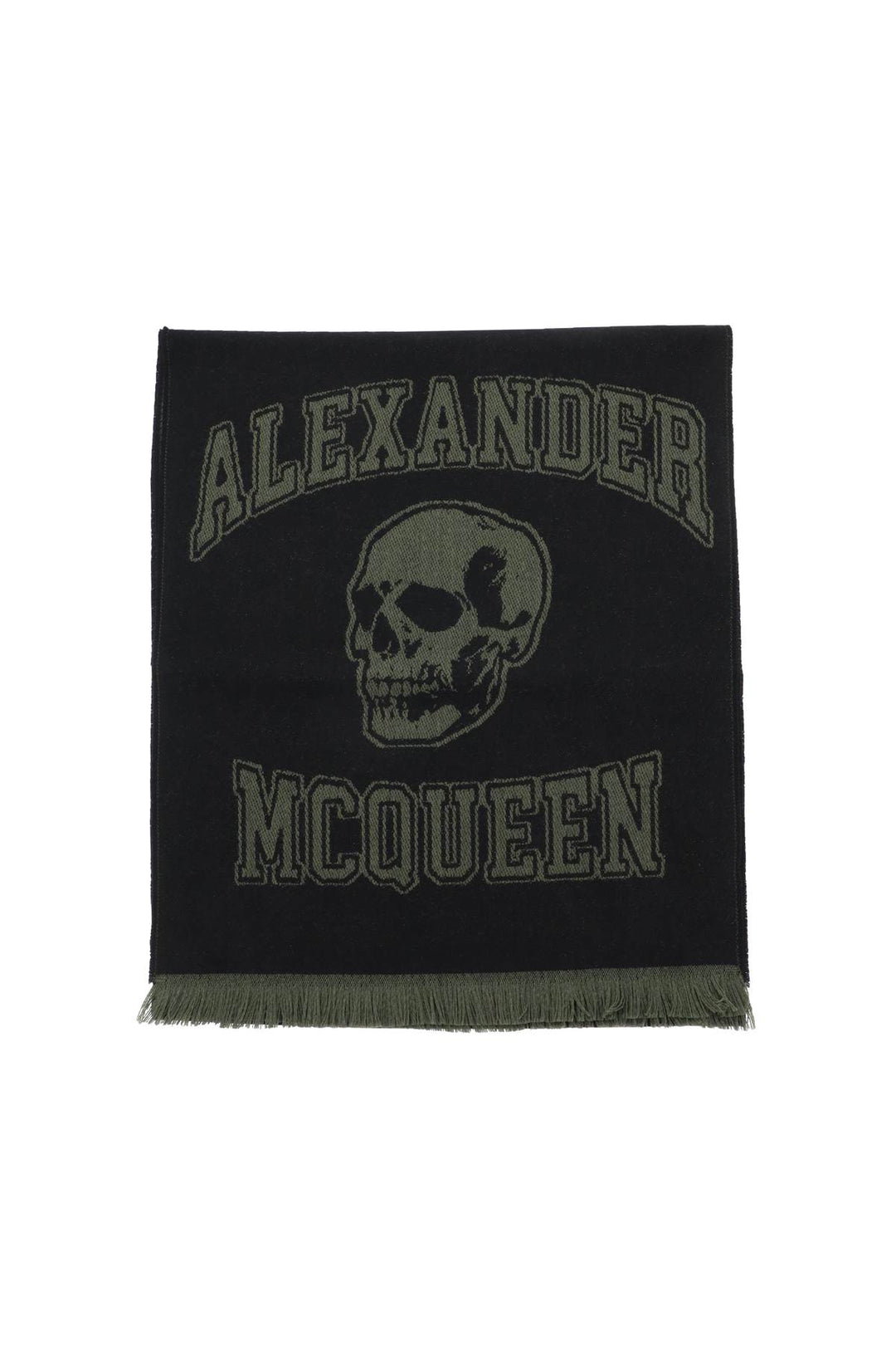 Varsity Logo Wool Scarf