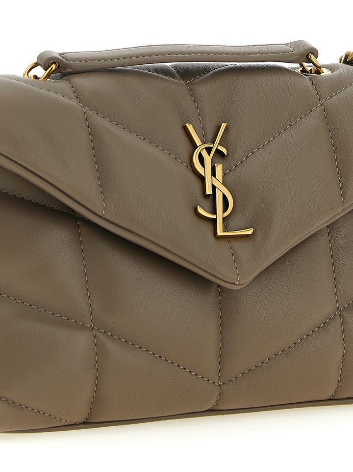 Saint Laurent Puffer Toy Shoulder Bags - Brown | 3bba5db81dc44460807359c721ac60fe38615dbc