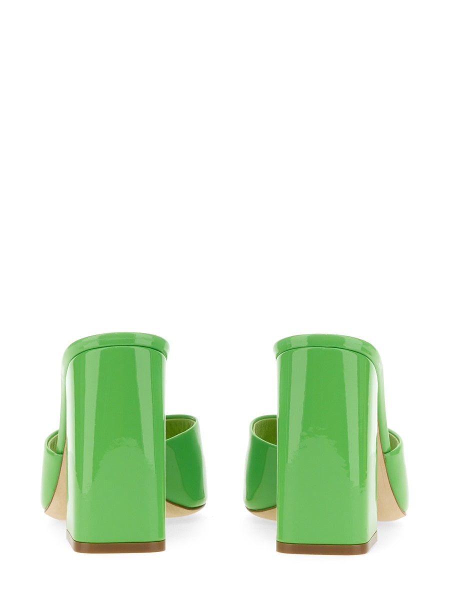 Paris Texas pumps - Green | Wanan Luxury