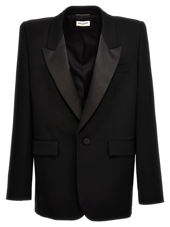 Tuxedo Blazer Black