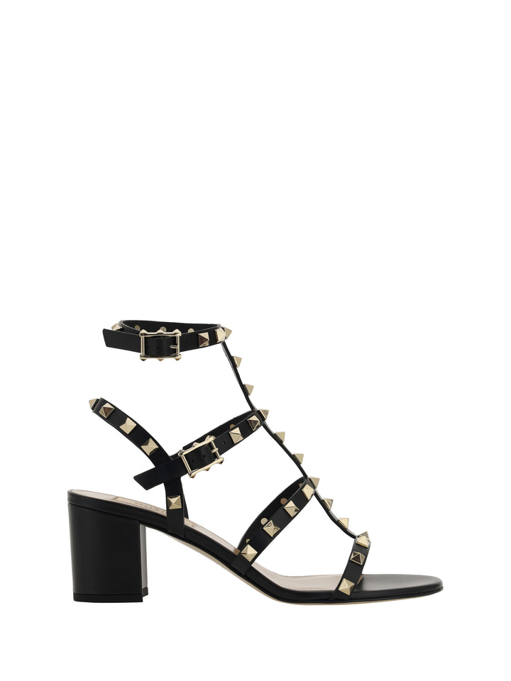 SANDAL | ROCKSTUD | T. 60 | VITELLO PLUM