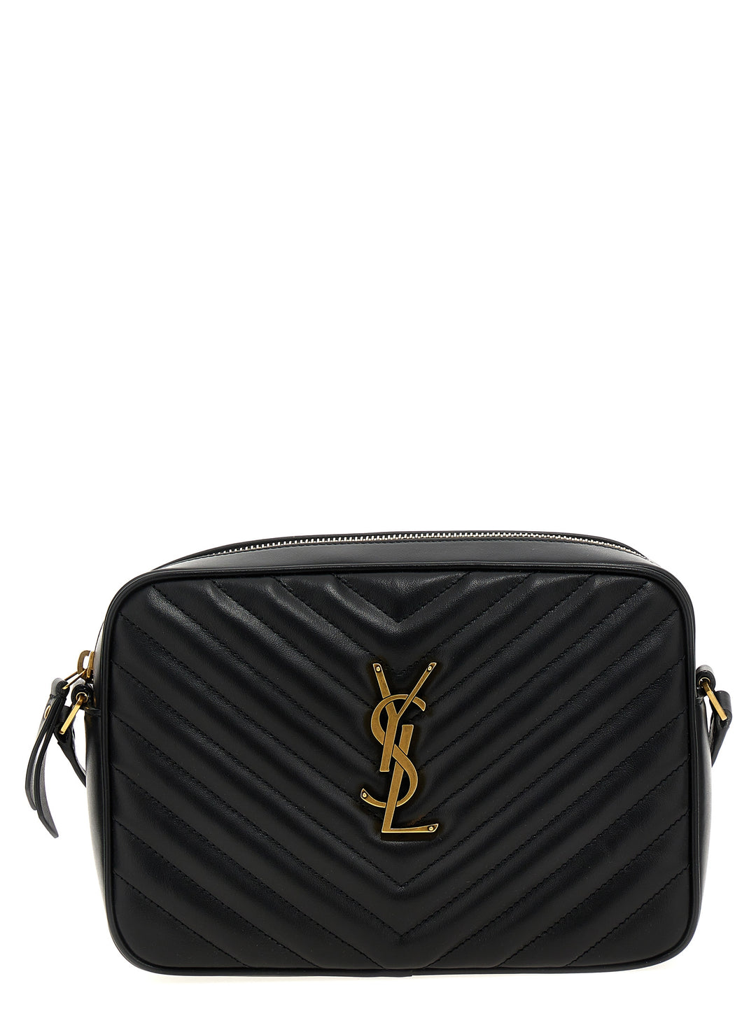 Saint Laurent Lou Crossbody Bags - Black | 921345a5802fcf4e4c252e1660ee5d0753f193dd
