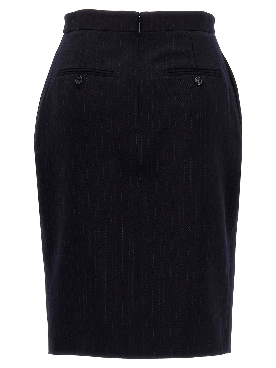 Slit Pencil Skirt Skirts Gray